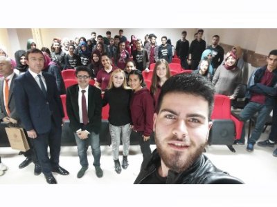 14 MART 2017 ÇAMLIBEL ANADOLU LİSESİ`NİN MESLEK TANITIM VE KARİYER GÜNLERİNDEYDİK.