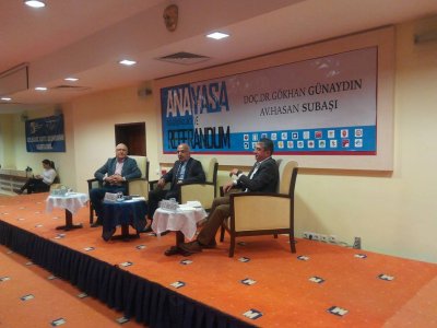 ANAYASA DEĞİŞİKLİĞİ VE REFERANDUM PANELİNE KATILDIK