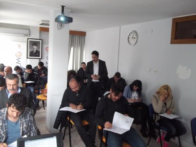 T.C. SAĞLIK BAKANLIĞINCA YETKİLENDİRİLMİŞ ŞUBEMİZDE "BİYOSİDAL ÜRÜN UYGULAYICI" EĞİTİMİNİ GERÇEKLEŞTİRDİK