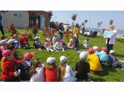 `ÇOCUK VE ÇEVRE, HEP BİRLİKTE` PROJESİ KAPSAMINDA CANİK BALIKÇI BARINAĞINDA ÇOCUKLARIMIZLAYDIK