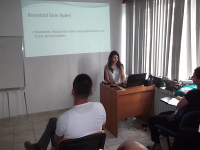 "BİYOSİDAL ÜRÜN UYGULAYICI" EĞİTİMİMİZİ GERÇEKLEŞTİRDİK