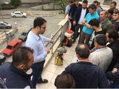 "BİYOSİDAL ÜRÜN UYGULAYICI" EĞİTİMİMİZİ GERÇEKLEŞTİRDİK