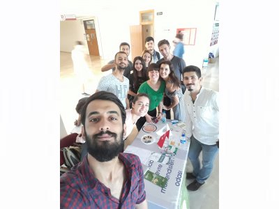 AKDENİZ ÜNİVERSİTESİNDE STAND AÇTIK