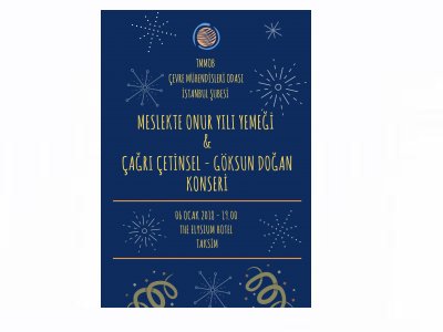 MESLEKTE ONUR YILI PLAKET TÖRENİ VE GELENEKSEL YENİ YIL YEMEĞİ