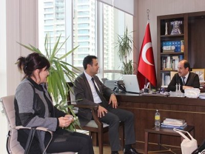 ÇMODAN MÜSTEŞAR ÖZTÜRKE ZİYARET