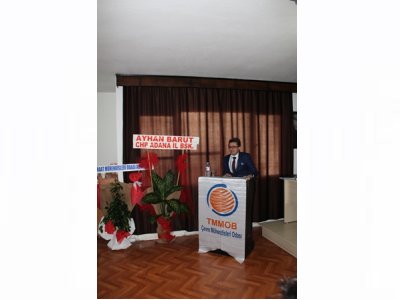 TMMMOB ÇEVRE MÜHENDİSLERİ ODASI ADANA ŞUBEMİZİNİ 3. OLAĞAN GENEL KURULU 20-21 OCAK 2018 TARİHLERİNDE GERÇEKLEŞTİRİLDİ.