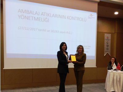 `AMBALAJ ATIKLARININ KONTROLÜ YÖNETMELİĞİ BİLGİLENDİRME TOPLANTISI"NI GERÇEKLEŞTİRDİK