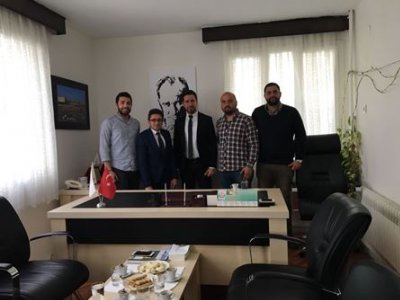 SEYHAN BELEDİYESİ BAŞKAN YARDIMCISI SN.HIDIR ÇAKIN ŞUBEMİZİ ZİYARETİ.