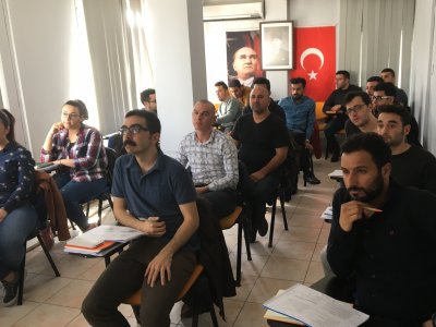 A-2 TİPİ MÜHENDİSLİK AKUSTİĞİ VE
A-1 TİPİ TEMEL EĞİTİM VE SAHA ÖLÇÜMLERİ SERTİFİKA PROGRAMLARINI
TAMAMLADIK
