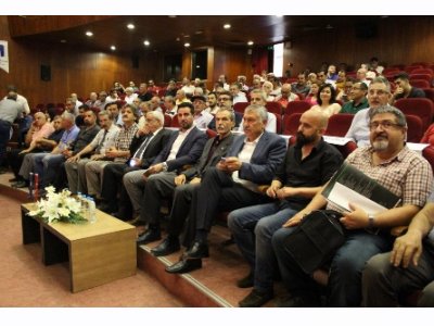 İNŞAAT MÜHENDİSLERİ ODASI ADANA ŞUBESİNİN PANELİNDEYDİK.