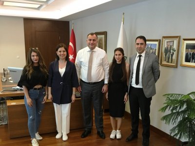 ÇANKAYA BELEDİYE BAŞKANI SAYIN ALPER TAŞDELENİ MAKAMINDA ZİYARET ETTİK