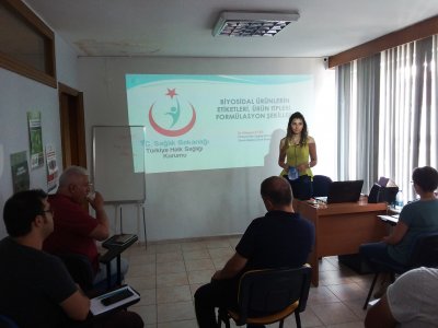 T.C. SAĞLIK BAKANLIĞINCA YETKİLENDİRİLMİŞ ŞUBEMİZDE "BİYOSİDAL ÜRÜN UYGULAYICI" EĞİTİMİNİ GERÇEKLEŞTİRDİK
