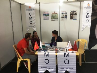 CITYTECH 12. ULUSLARARASI BELEDİYE VE BELEDİYE EKİPMANLARI FUARI,
SUTEK 2. SU TEKNOLOJİLERİ FUARI,
FLOARAGARDEN 3. PEYZAJ VE BAHÇE MOBİLYALARI FUARI,
ANKARA ŞUBE OLARAK ODAMIZIN STANTIYLA FUARDA YER ALDIK
