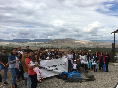 15 EYLÜL DÜNYA TEMİZLİK GÜNÜ’NDE NALLIHAN KUŞ CENNETİ’NDE ÇEVRE TEMİZLİĞİ VE BASIN AÇIKLAMASI YAPTIK