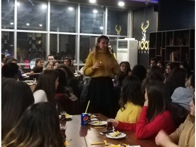 ULUDAĞ ÜNİVERSİTESİ ÇEVRE TOPLULUĞU VE TMMOB ÇEVRE MÜHENDİSLERİ ODASI BURSA ŞUBESİ ÖĞRENCİ KOMİSYONUMUZ TARAFINDAN GERÇEKLEŞTİRİLEN YEMEĞE KATILDIK. 