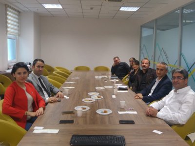 KAYSERİ ERCİYES ÜNİVERSİTESİ ÇEVRE MÜHENDİSLİĞİ BÖLÜMÜ`NÜ ZİYARET ETTİK