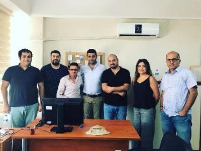 BAŞKANIMIZ SN. KENAN DOĞAN VE YÖNETİM KURULU ÜYELERİMİZ ADANA ÇEVRE VE ŞEHİRCİLİK İL MÜDÜRLÜĞÜNE TAYİN OLAN MESLEKTAŞIMIZ SN. DENİZ ORHAN BEYİ MAKAMINDA ZİYARET ETTİLER.