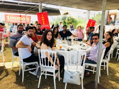 İKK DAYANIŞMA KAHVALTISINA KATILDIK.