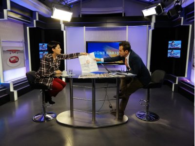 KANAL B GÜNE BAKIŞ PROGRAMINA KATILDIK