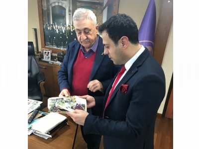 ÇMODAN TESK GENEL BAŞKANI BENDEVİ PALANDÖKENE ZİYARET