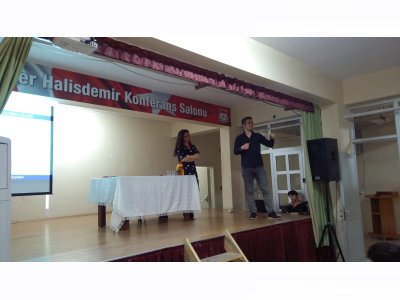 KEPEZ ANADOLU LİSESİ ÖĞRENCİLERİ İLE ÇEVRE MÜHENDİSLİĞİ ÜZERİNE SÖYLEŞİ YAPTIK