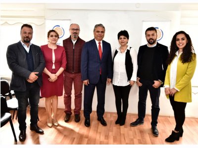 MURATPAŞA BELEDİYE BAŞKANI VE BAŞKAN ADAYI ÜMİT UYSALI ŞUBEMİZDE AĞIRLADIK