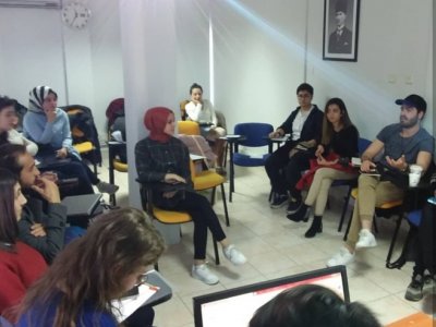 TMMOB ÇEVRE MÜHENDİSLERİ ODASI 8.ÖĞRENCİ KURULTAYI 3.DÜZENLEME KURULU TOPLANTISI`NA KATILDIK.