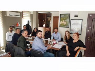 MESLEKİ ÇALIŞMALAR KOMİSYONU TOPLANTISINA KATILDIK.