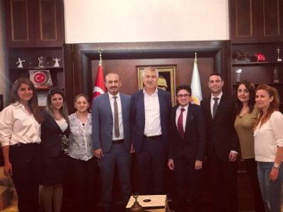 ADANA BÜYÜKŞEHİR BELEDİYE BAŞKANI SN.ZEYDAN KARALAR`I ZİYARET ETTİK.