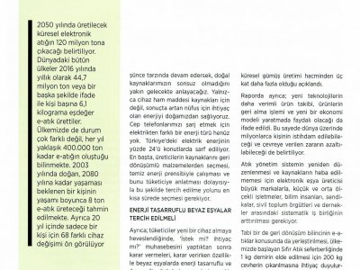 E-ATIKLARIN DÖNÜŞÜMÜ