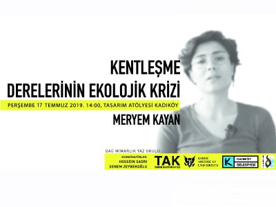 KENTLEŞME VE DERELERİN EKOLOJİK KRİZ