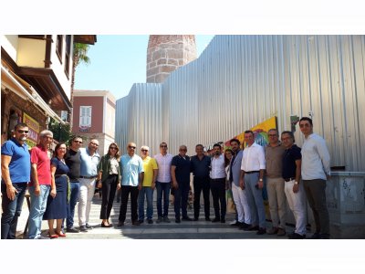 KALEİÇİ KESİK MİNARE BASIN AÇIKLAMASINDA YER ALDIK