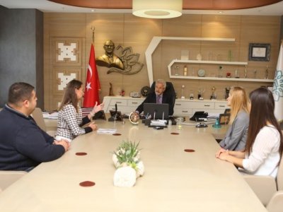 BURSA NİLÜFER BELEDİYE BAŞKANI TURGAY ERDEM`İ ZİYARET ETTİK.