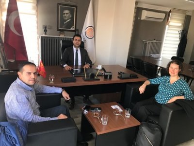 EGO GENEL MÜDÜRLÜĞÜ VE WASHİNGTON EYALETİ ULAŞIM DEPARTMANIWSDOT) ÜST YÖNETİCİSİ CELESTE GILMAN DAN ÇEVRE MÜHENDİSLERİ ODASINAZİYARET