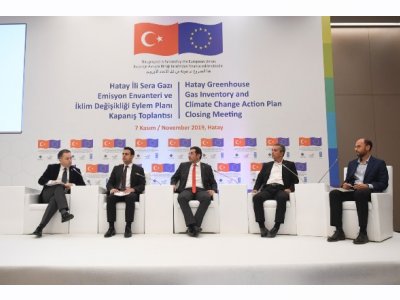 CMO ODA YÖNETİM KURULU BAŞKANI DR. BARAN BOZOĞLU HATAYDA İKLİM DEĞİŞİKLİĞİ ÜZERİNE KONUŞTU