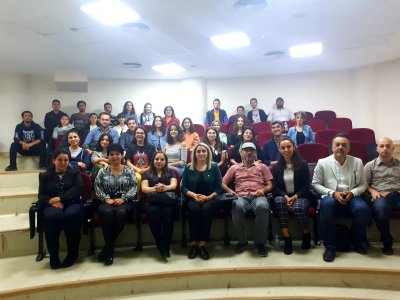 AKDENİZ ÜNİVERSİTESİ ÇEVRE MÜHENDİSLİĞİ BÖLÜMÜ ÖĞRENCİLERİYLE BİR ARAYA GELDİK