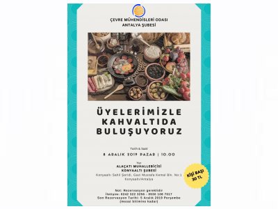 ÜYELERİMİZLE KAHVALTIDA BULUŞUYORUZ
