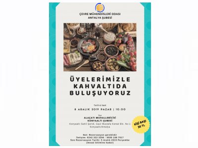 ÜYELERİMİZLE KAHVALTIDA BULUŞUYORUZ