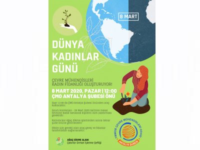 ÇEVRE MÜHENDİSLERİ KADIN FİDANLIĞI OLUŞTURUYOR