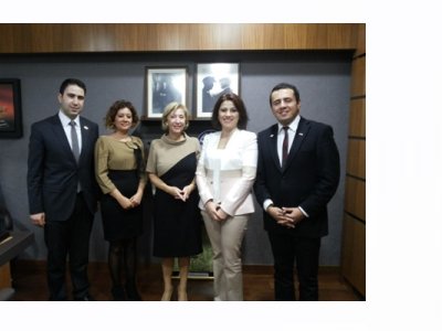 CUMHURİYET HALK PARTİSİ ANKARA MİLLETVEKİLİA.GÜLSÜN BİLGEHAN VE GÖKHAN GÜNAYDIN’I MAKAMINDA ZİYARET ETTİK