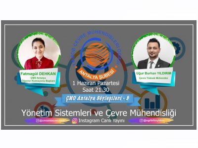 ONLINE SÖYLEŞİ-YÖNETİM SİSTEMLERİ VE ÇEVRE MÜHENDİSLİĞİ 
