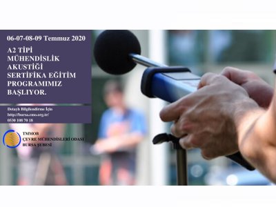 A2 TİPİ MÜHENDİSLİK AKUSTİĞİ SERTİFİKA EĞİTİM PROGRAMI