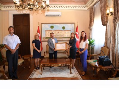 ANTALYA VALİSİ SAYIN ERSİN YAZICIYI ZİYARET ETTİK