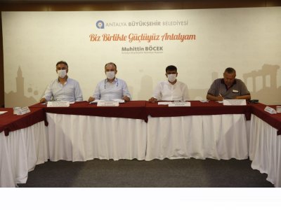 ANTALYA BÜYÜKŞEHİR BELEDİYESİ ÇEVRE KURULU TOPLANTISINA KATILDIK