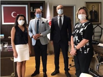 ÇMO`DAN ÇED İZİN VE DENETİM GENEL MÜDÜRÜ VE ÇEVRE YÖNETİMİ GENEL MÜDÜRÜNE ZİYARET!