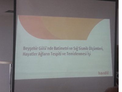 BEYŞEHİR GÖLÜ KAPANIŞ TOPLANTISINA KATILDIK