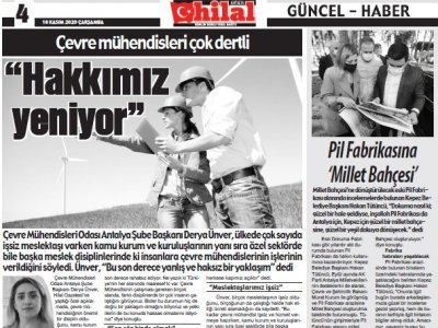 ŞUBE BAŞKANIMIZ DERYA ÜNVER BASINA AÇIKLAMALARDA BULUNDU