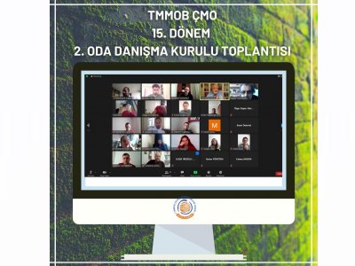 TMMOB ÇEVRE MÜHENDİSLERİ ODASI 15. DÖNEM 2. ODA DANIŞMA KURULU TOPLANTISI GERÇEKLEŞTİRİLDİ