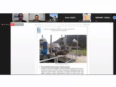 ÇEVRE MÜHENDİSLERİ ODASI ANTALYA ŞUBESİASAT GENEL MÜDÜRLÜĞÜ WEBINAR PROGRAMIMIZIN ÜÇÜNCÜSÜNÜ GERÇEKLEŞTİRDİK