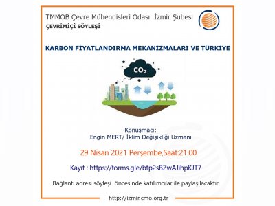 ÇEVRİMİÇİ SÖYLEŞİ: KARBON FİYATLANDIRMA MEKANİZMALARI VE TÜRKİYE